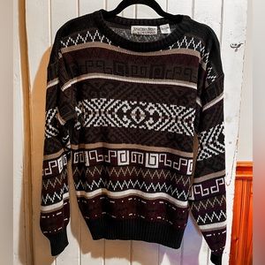 Vintage Knit Grandpa Sweater